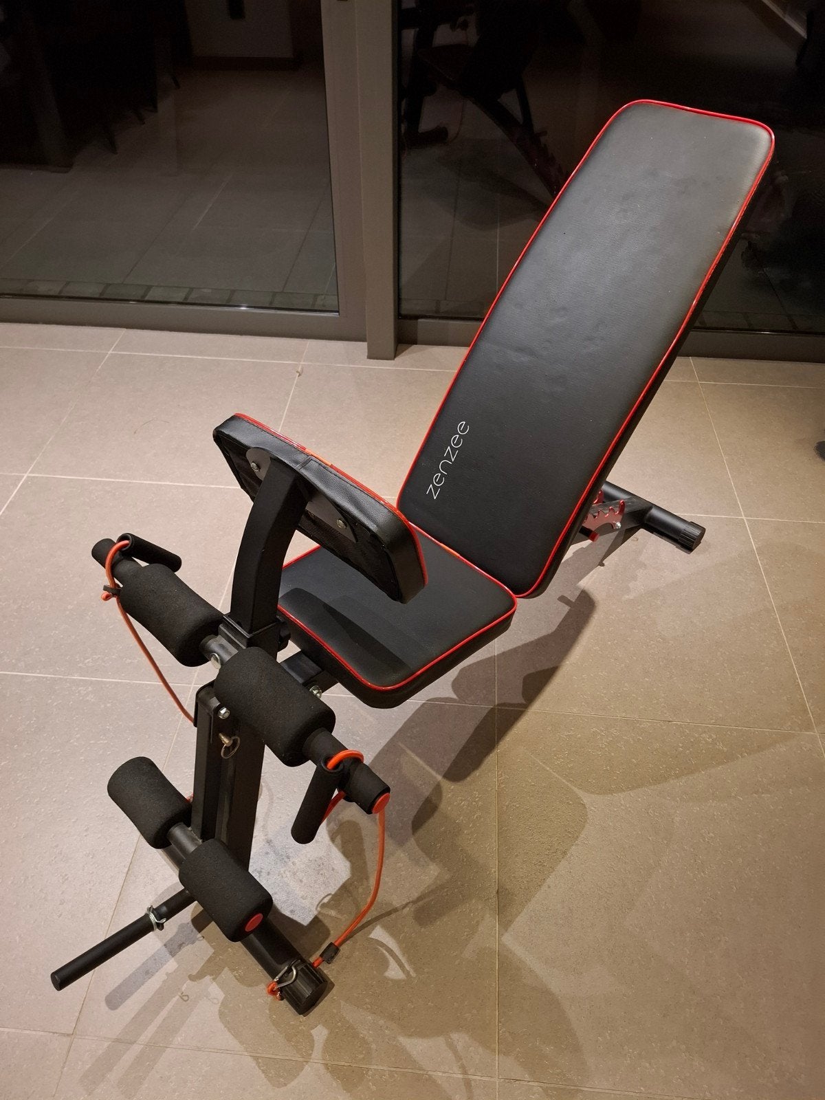 Fitnessbank halterbank, Ophalen, Zo goed als nieuw, Fitnessbank