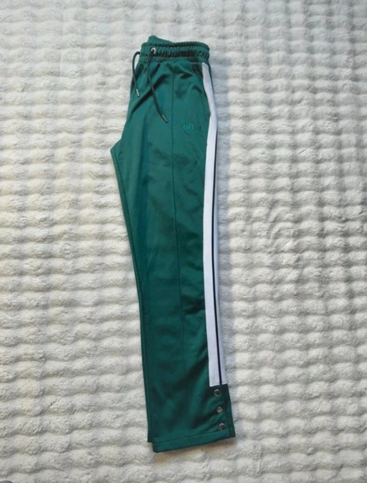 Jogging pantalon vert style y2k BoohooMAN - taille M, Enlèvement ou Envoi, Comme neuf, Taille 48/50 (M), Vert