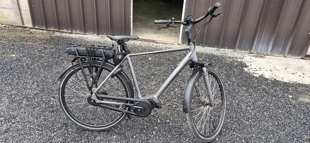 E bike, Fietsen en Brommers, Versnellingen, 49 tot 53 cm, Zo goed als nieuw, Schijfrem