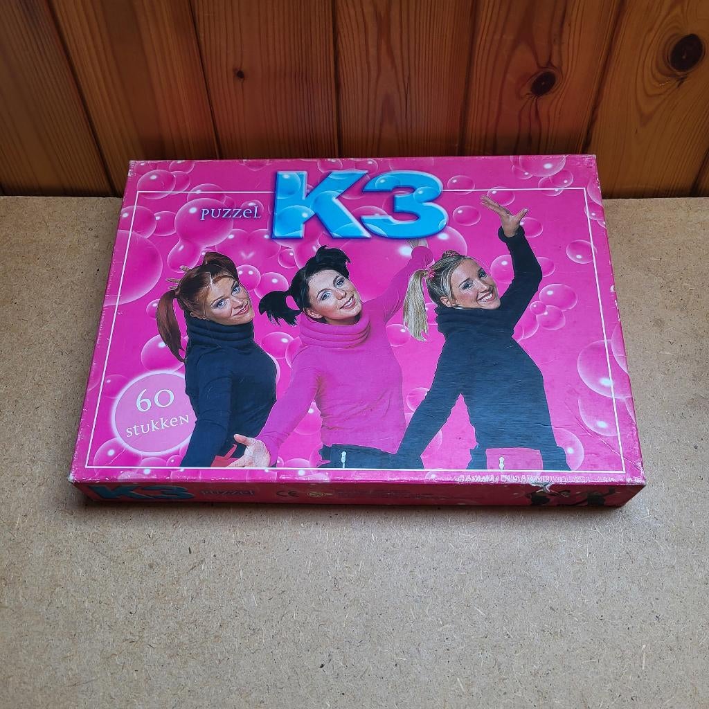 K3 puzzel - 60 stukjes, Ophalen of Verzenden, Meer dan 50 stukjes, Gebruikt