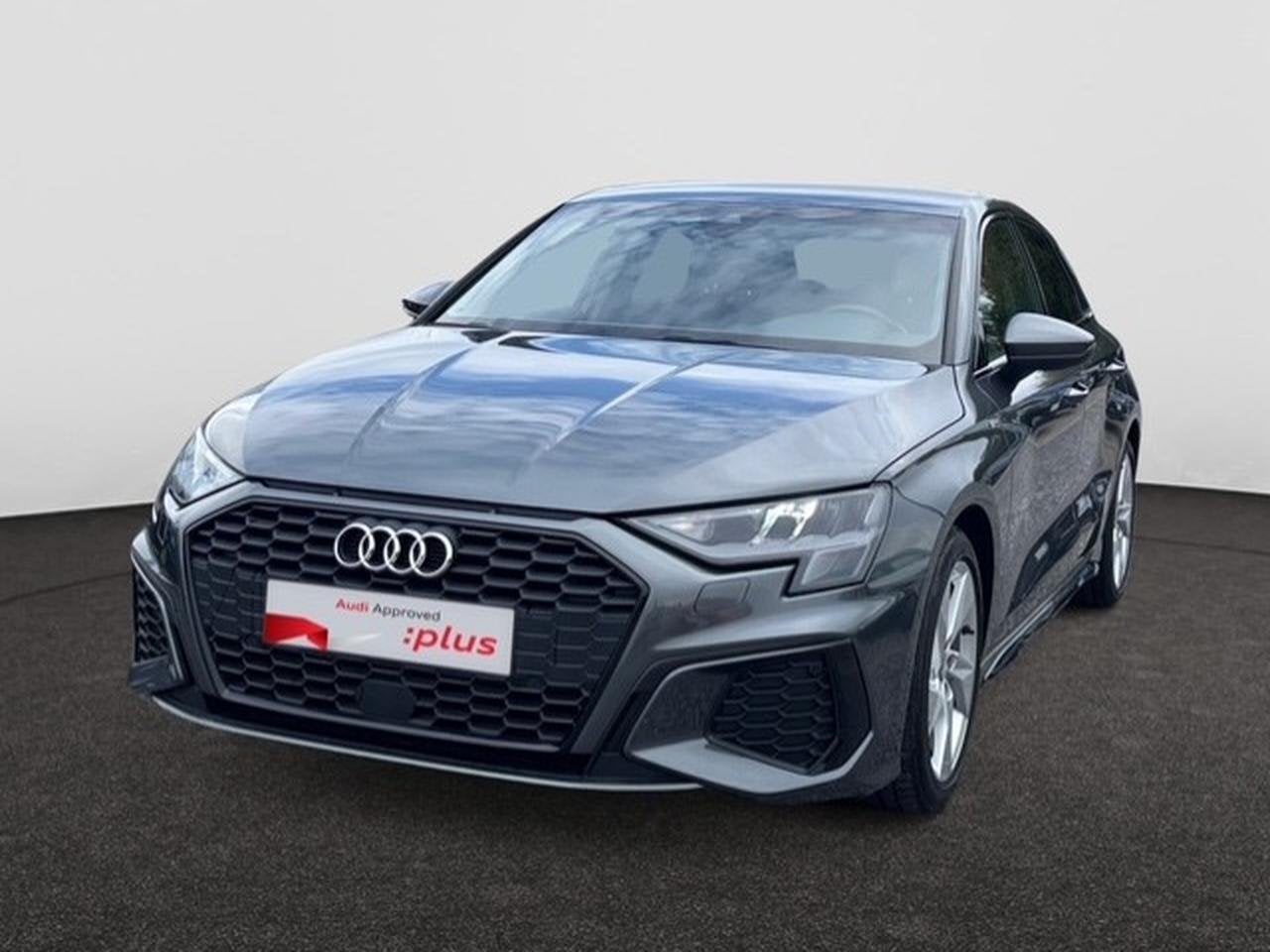 Audi A3 Sportback 35 TFSI S line S tronic, Autos, Argent ou Gris, Achat, 129 g/km, https://public.car-pass.be/vhr/75c76a34-8ee8-44ce-8b4a-4404bbc578bf