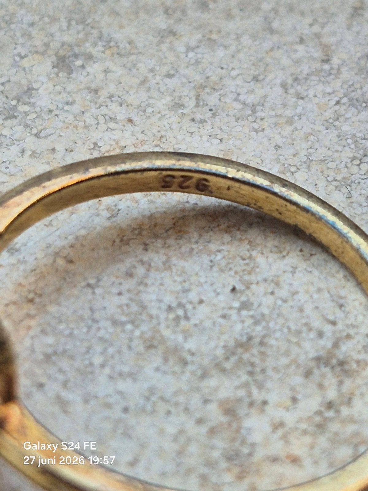 Bague 925, Bijoux, Sacs & Beauté, Bagues, Argent, Argent, Enlèvement ou Envoi