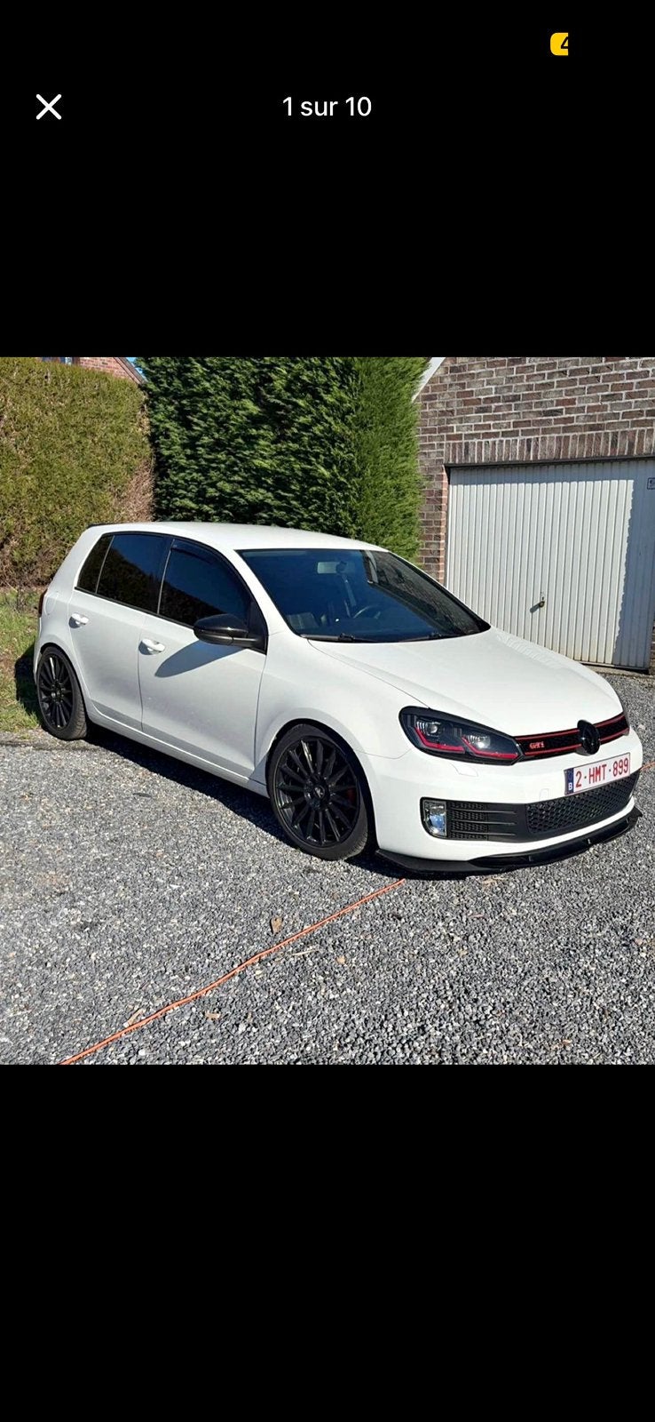 Echangz golf 6 LOOK gti, Achat, Noir, Diesel, Commande vocale