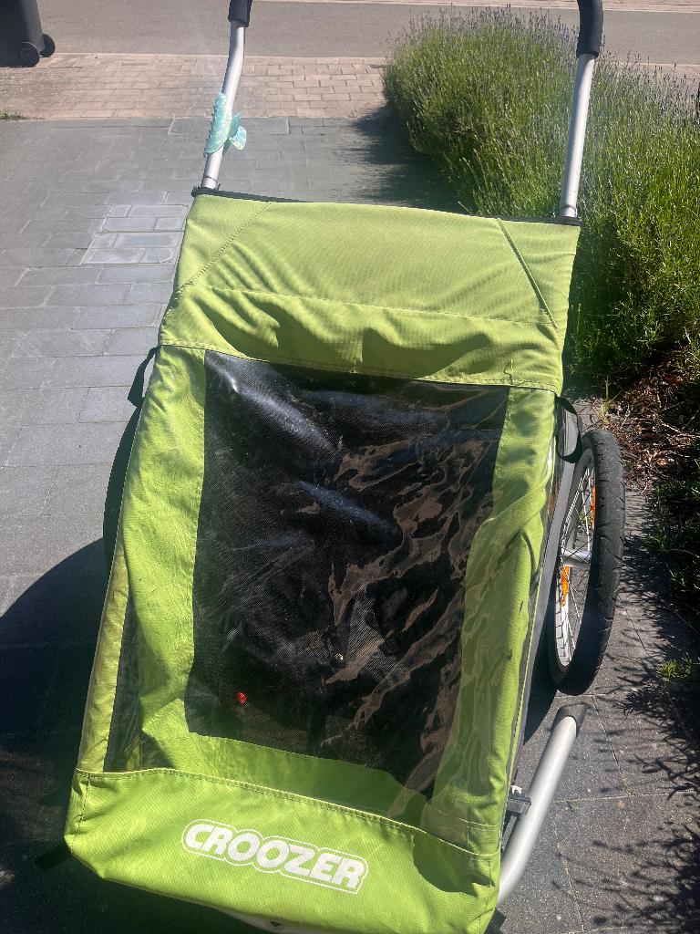Fietskar croozer, Vélos & Vélomoteurs, Enlèvement, Utilisé, Remorque pour enfant, CROOZER