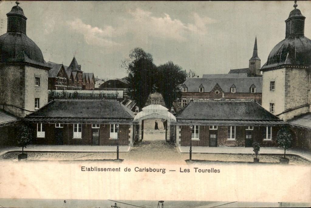 Carlsbourg - Les Tourelles, Collections, Enlèvement ou Envoi, Affranchie