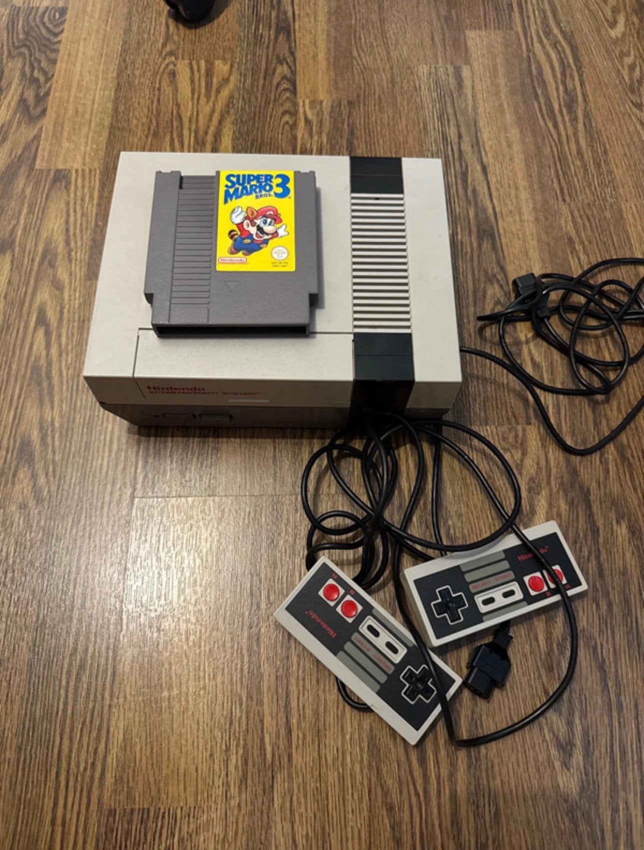 Nintendo Nes + super Mario bros 3, Consoles de jeu & Jeux vidéo, Enlèvement, Comme neuf, Avec 2 manettes, Avec jeux