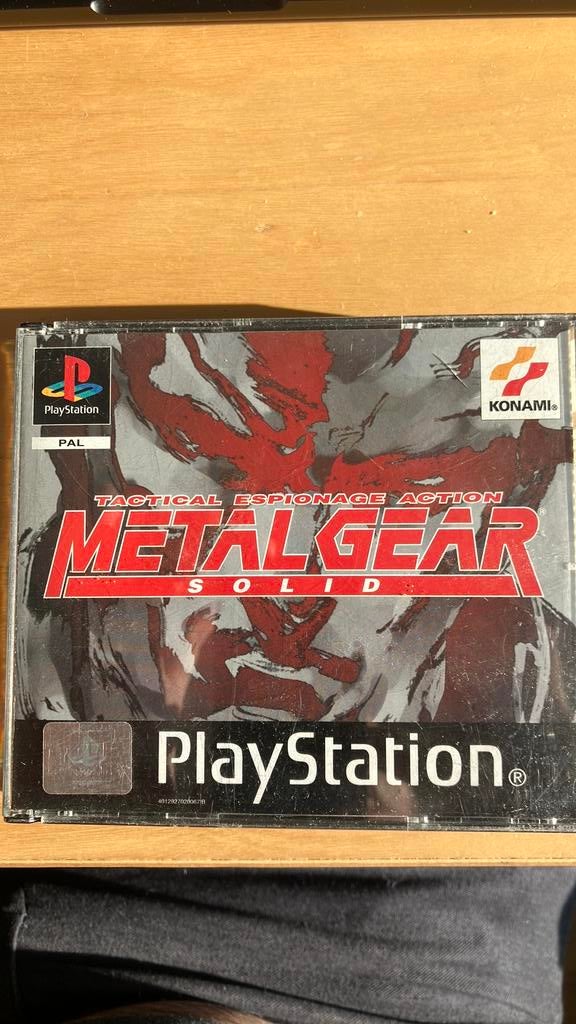Metal Gear Solid - psx, Games en Spelcomputers, Ophalen of Verzenden, Zo goed als nieuw