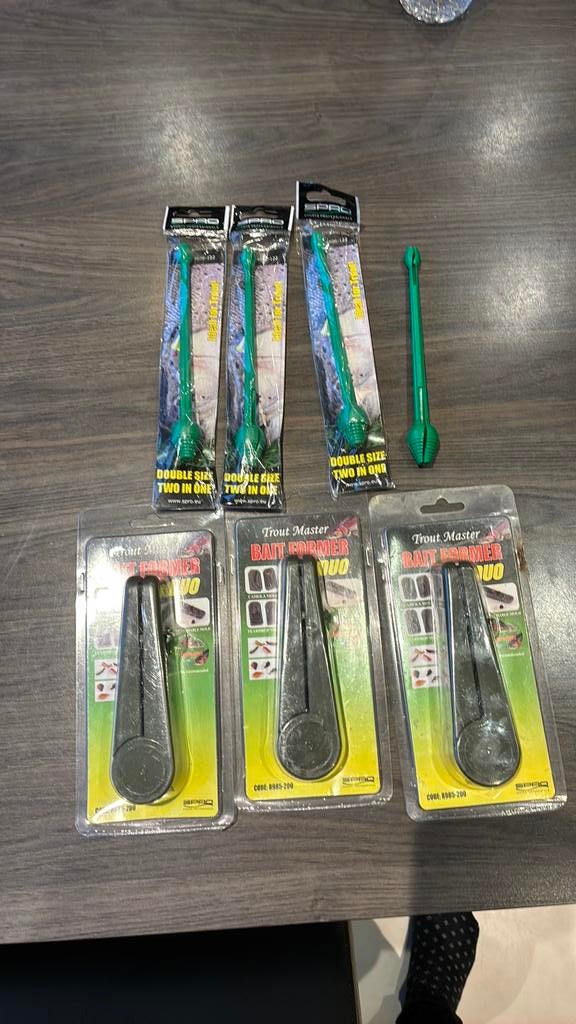 Kit pour truites (lance-appâts et décrocheurs), Enlèvement ou Envoi, Comme neuf