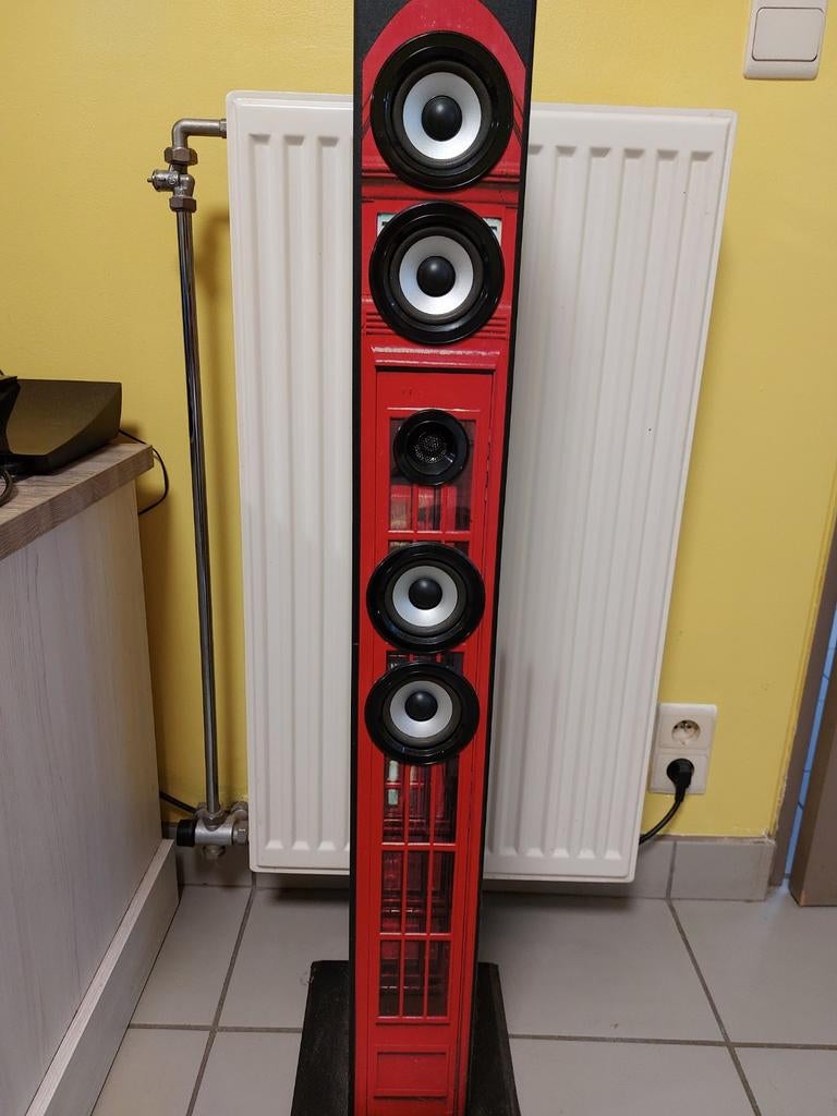 Londen muziek toren, Ophalen