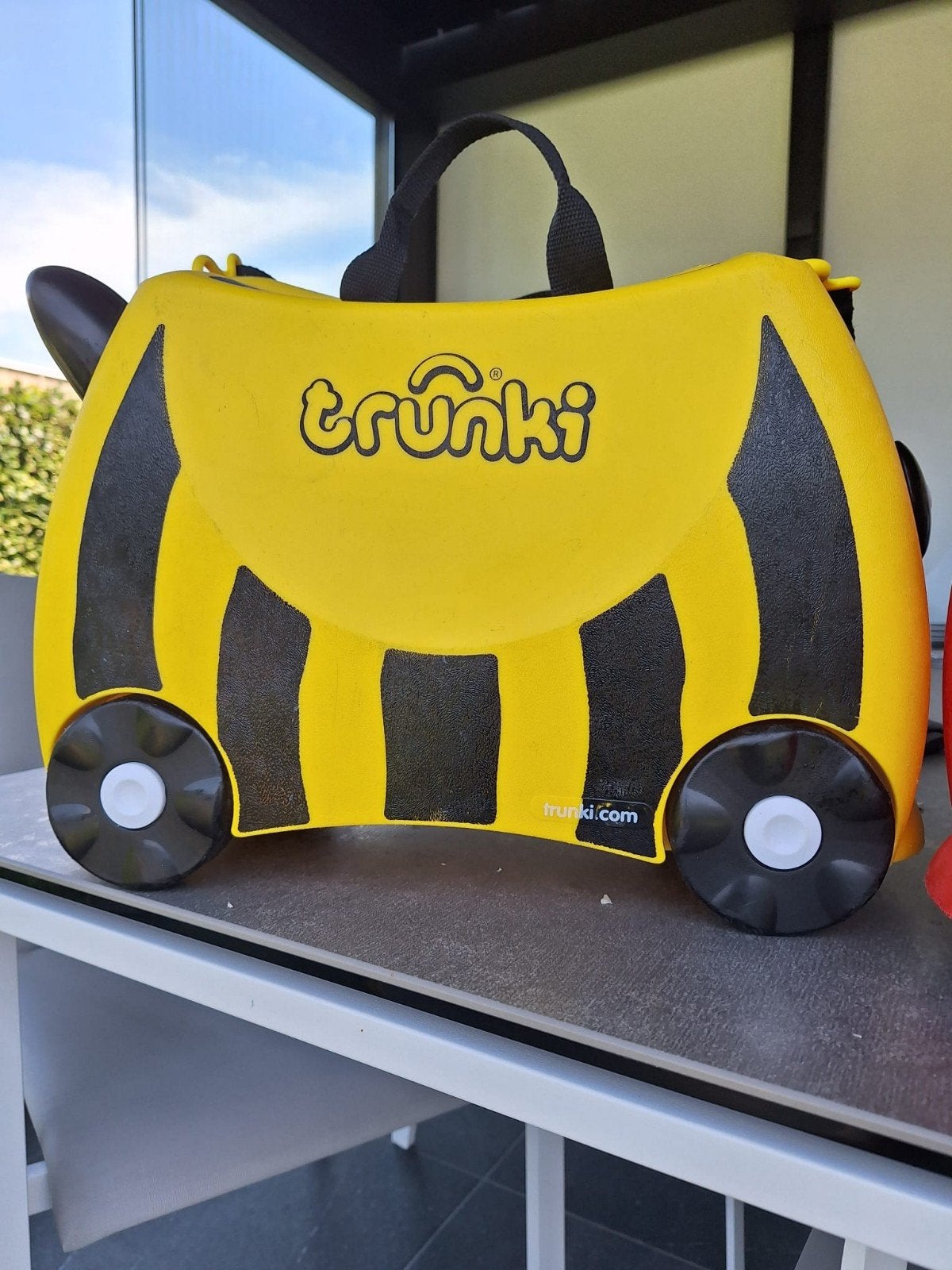 TRUNKI KOFFERTJES OP WIELEN  20 E/st. en 35 euro voor  2 st., Handtassen en Accessoires, Koffers, Ophalen, Wieltjes