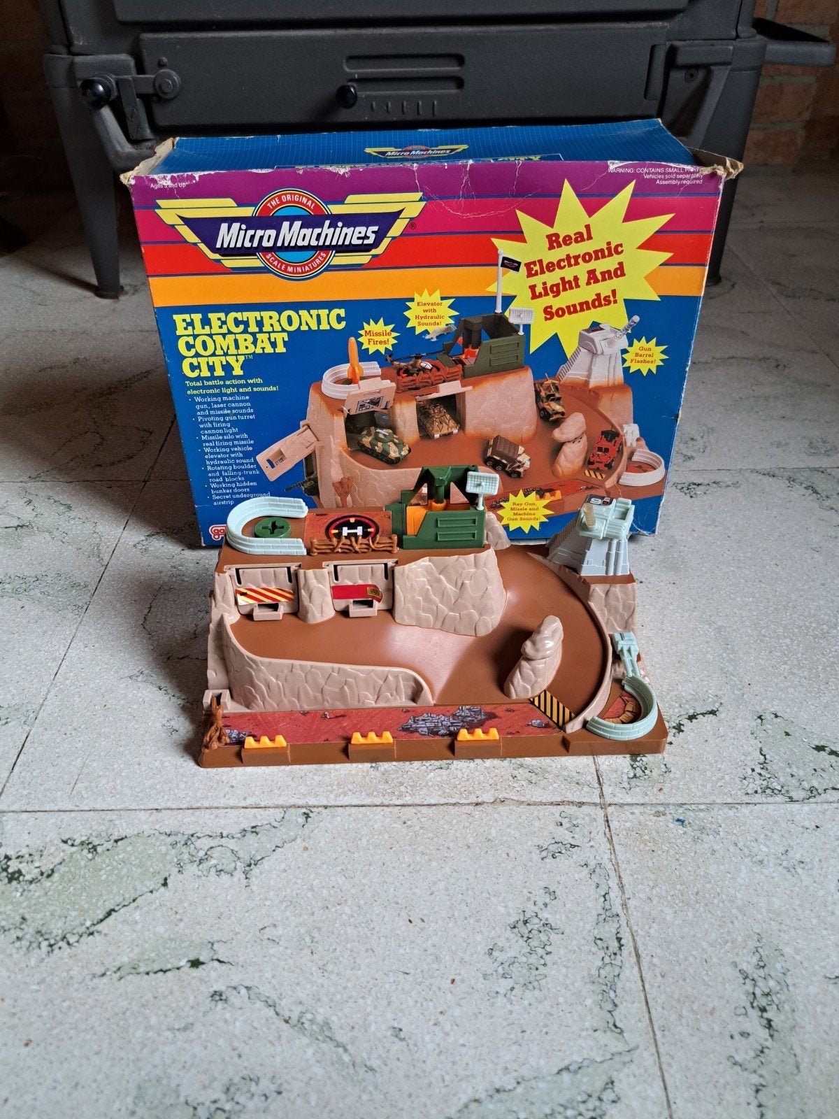 Micro machines Galoob electronic combat city, Ophalen, Gebruikt