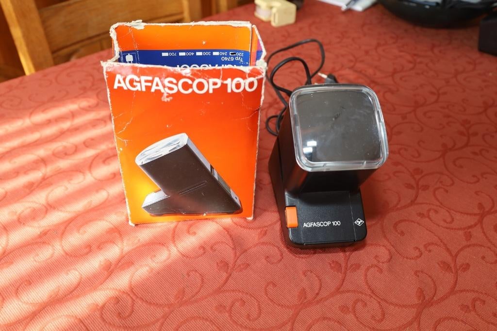 AGFASCOP 100 DIAVIEWER, Ophalen, Zo goed als nieuw