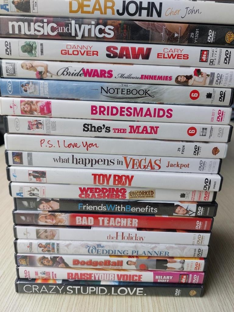 Romantische en komische engelstalige DVD's, Alle leeftijden, Ophalen, Zo goed als nieuw, Romantische komedie