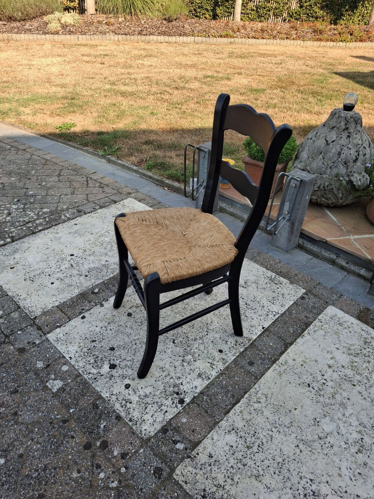 stoelen, Ophalen, Gebruikt, Zwart, Hout