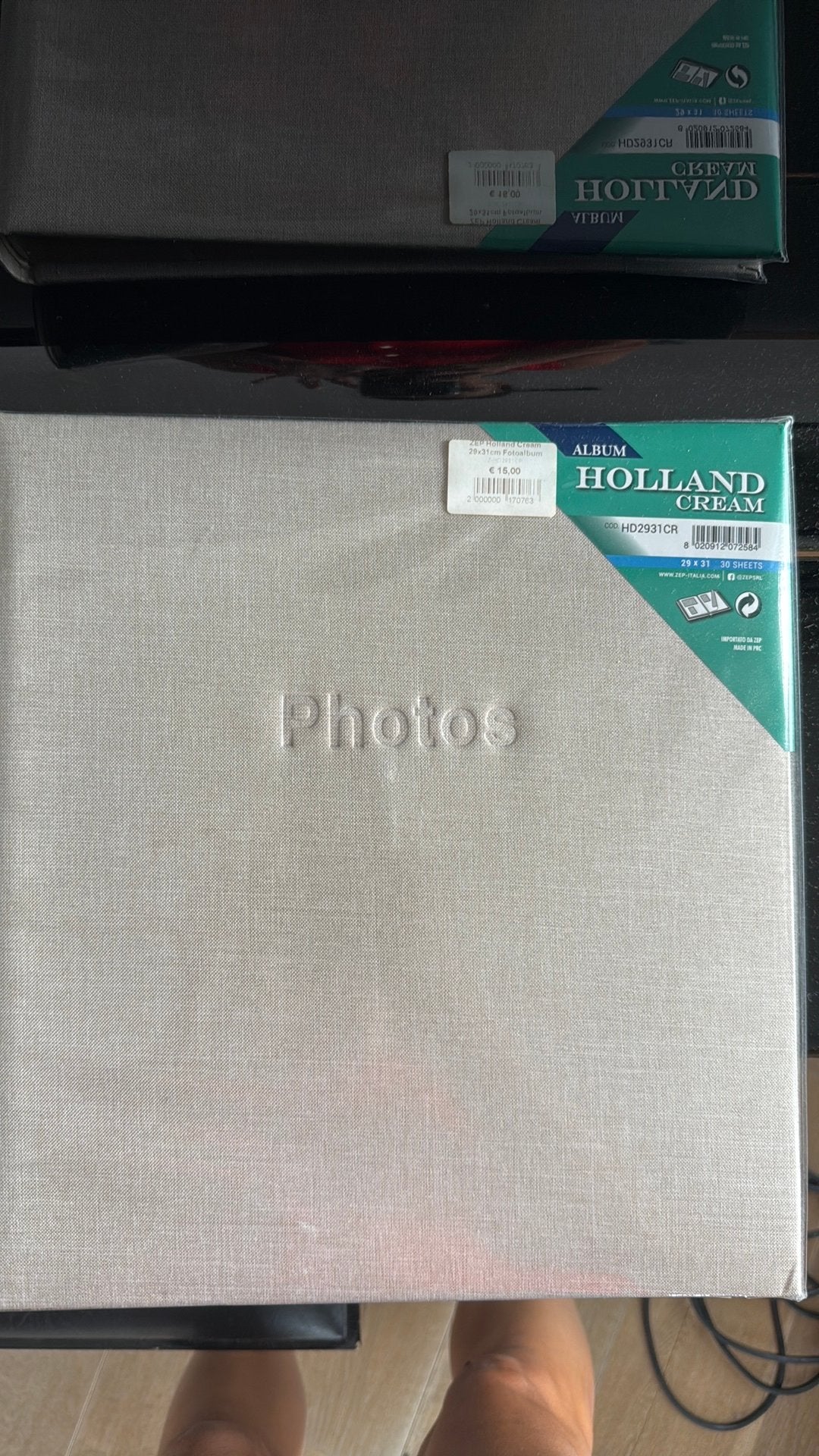 Foto album 30 sheets 29x31 nieu, Audio, Tv en Foto, Fotoalbums en Accessoires, Ophalen, Nieuw, Losbladig album, Met pergamijn tussenbladen