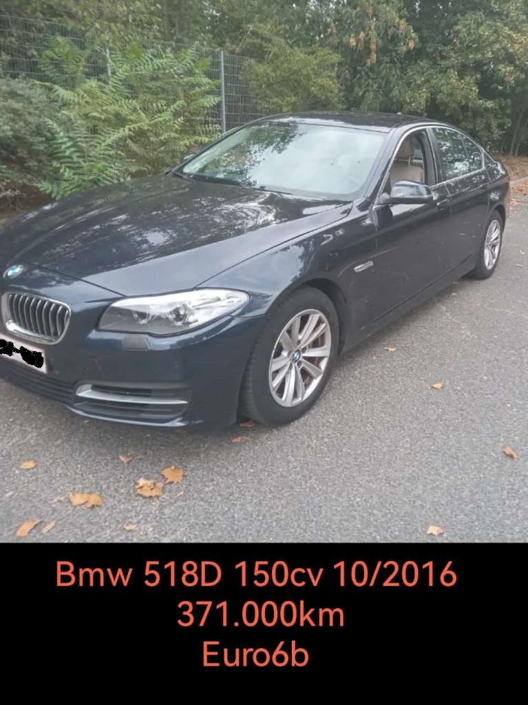 Bmw 518D 10/2016 Euro6B 370.000km  !! Prix Export  5.750€ !!, Auto's, 4 deurs, Achterwielaandrijving, 1995 cc, 4 cilinders