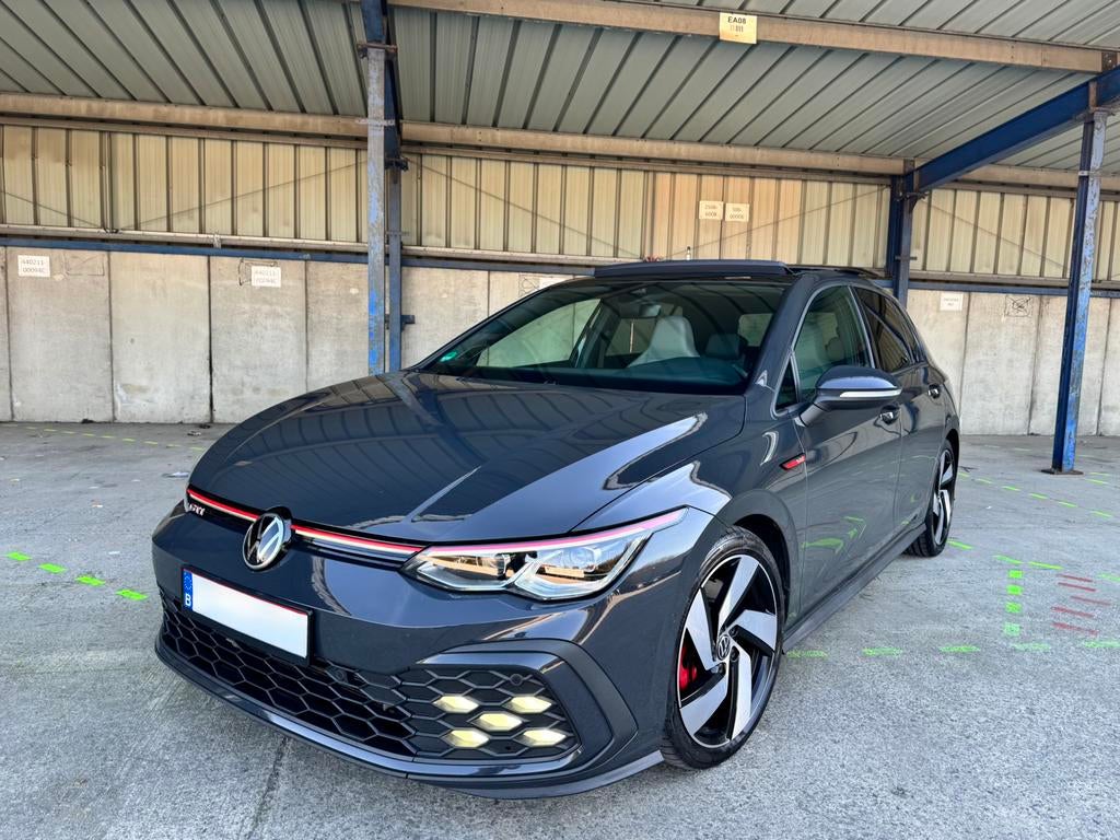 Golf 8 GTI grijze dolfijn, Auto's, Euro 6, Leder, Overige kleuren, USB