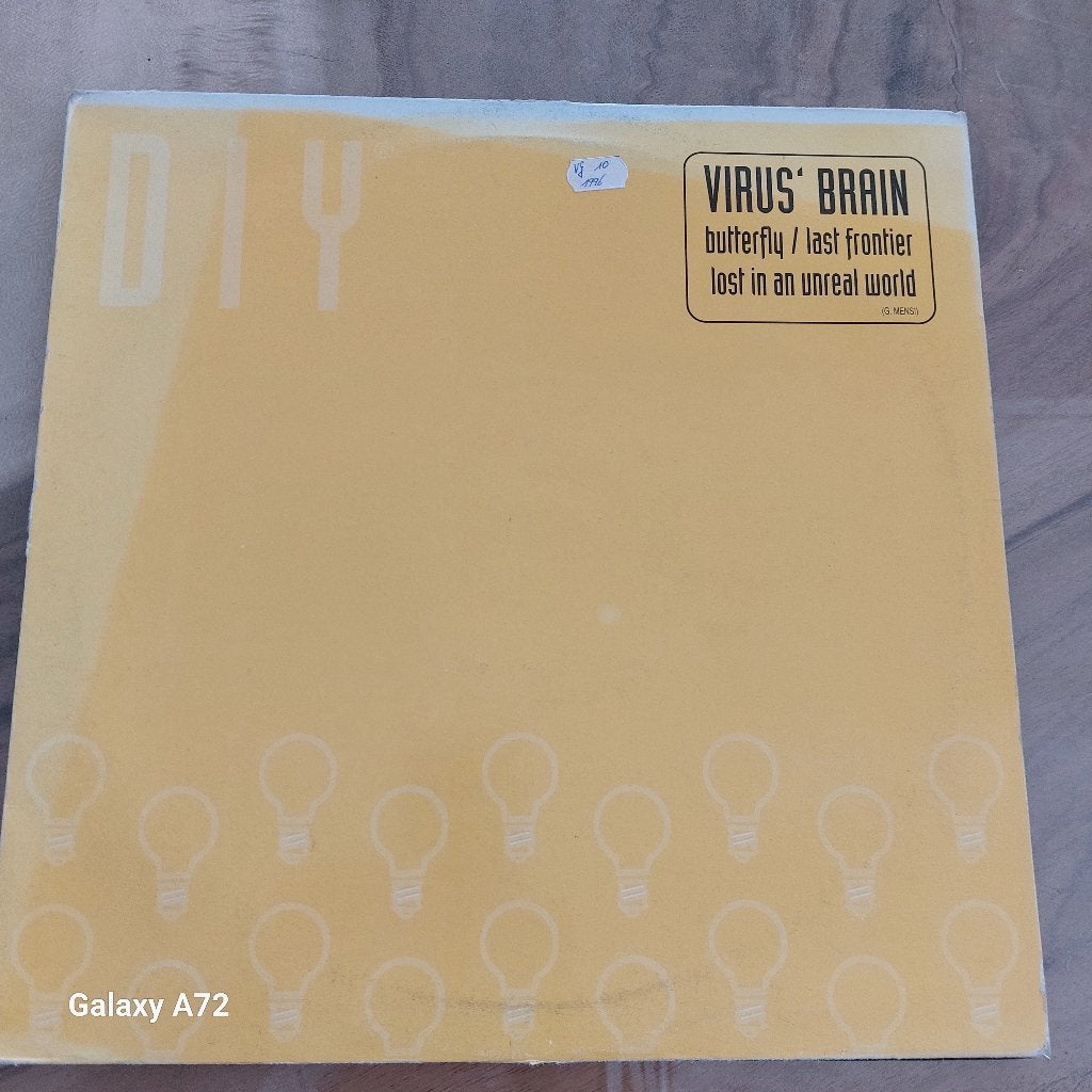 virus brain butterfly 12 inch maxi, Cd's en Dvd's, Vinyl | Dance en House, Gebruikt, Trance, Ophalen of Verzenden, 12 inch