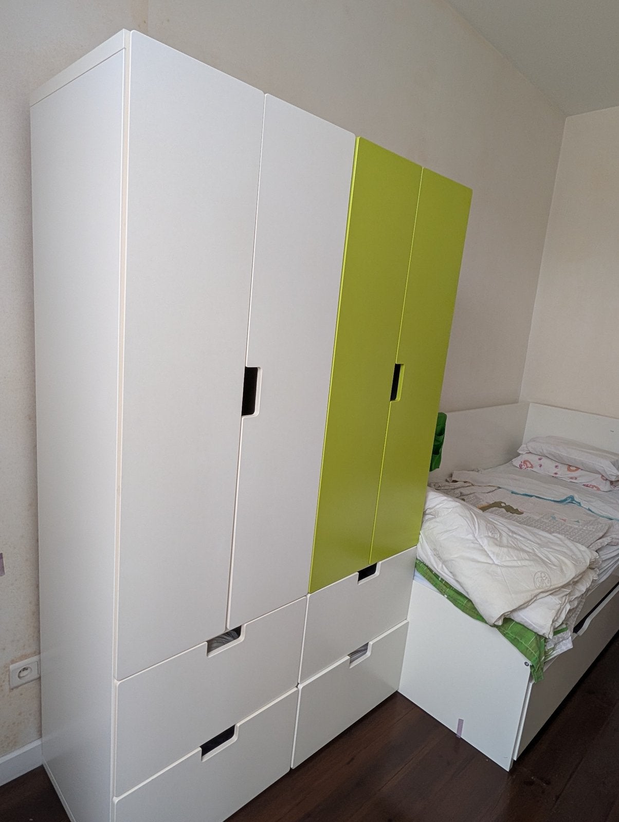 kinderslaapkamer  STUVA Ikea (6 meubelstukken), Maison & Meubles, Enlèvement, Utilisé, Une personne