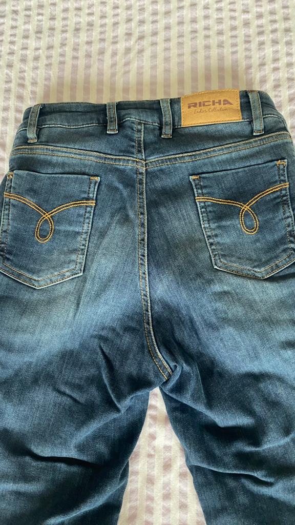 Motojeans dames, Motoren, Kleding | Motorkleding, Ophalen, Tweedehands, Dames, Broek | textiel