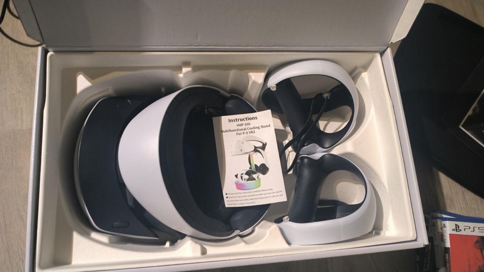 Casque Vr PlayStation, Ophalen