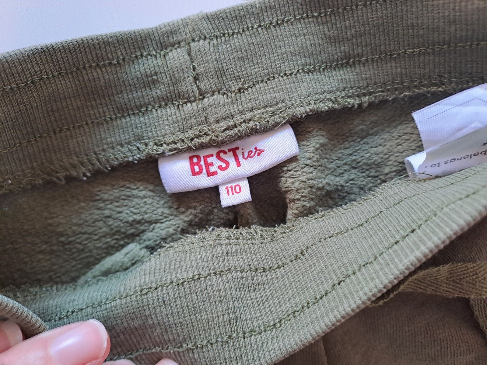 Pantalon de survêtement vert kaki t 110, Pantalon, Garçon, Enlèvement ou Envoi, Besties JBC