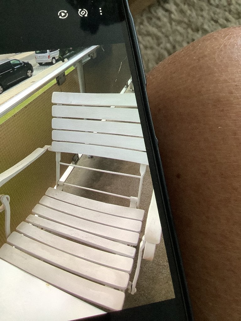 Tuinstoelen 2 stuks mogen gratis weg, Jardin & Terrasse, Chaises de jardin, Enlèvement, Bois de teck