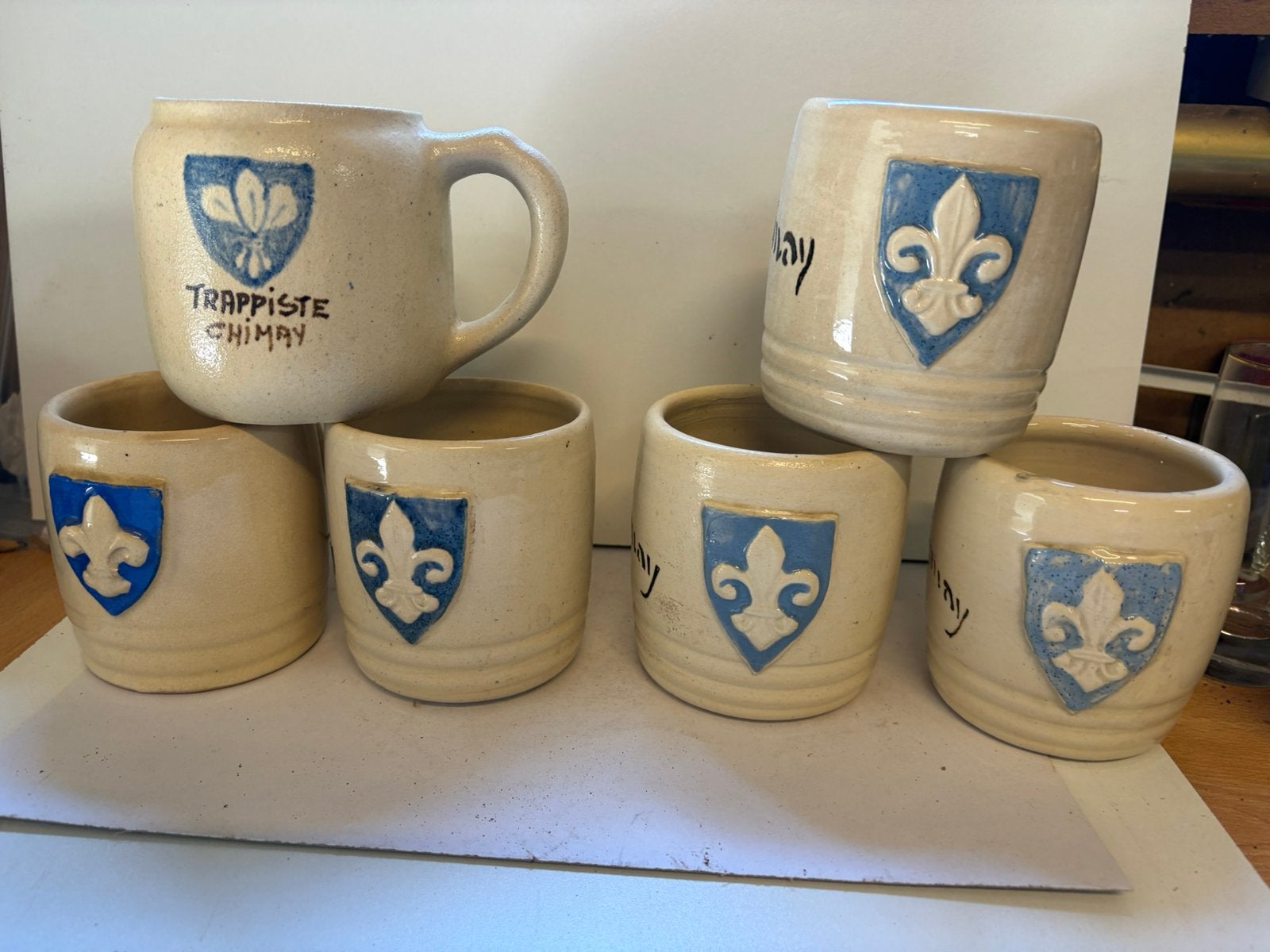 Pot à bière Trappist Chimay différent, Collections, Enlèvement ou Envoi
