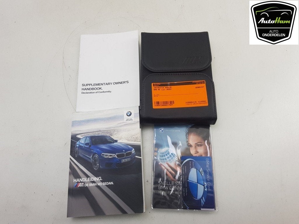 INSTRUKTIEBOEK BMW 5 serie (G30) (01-2016/06-2023), Gebruikt, BMW