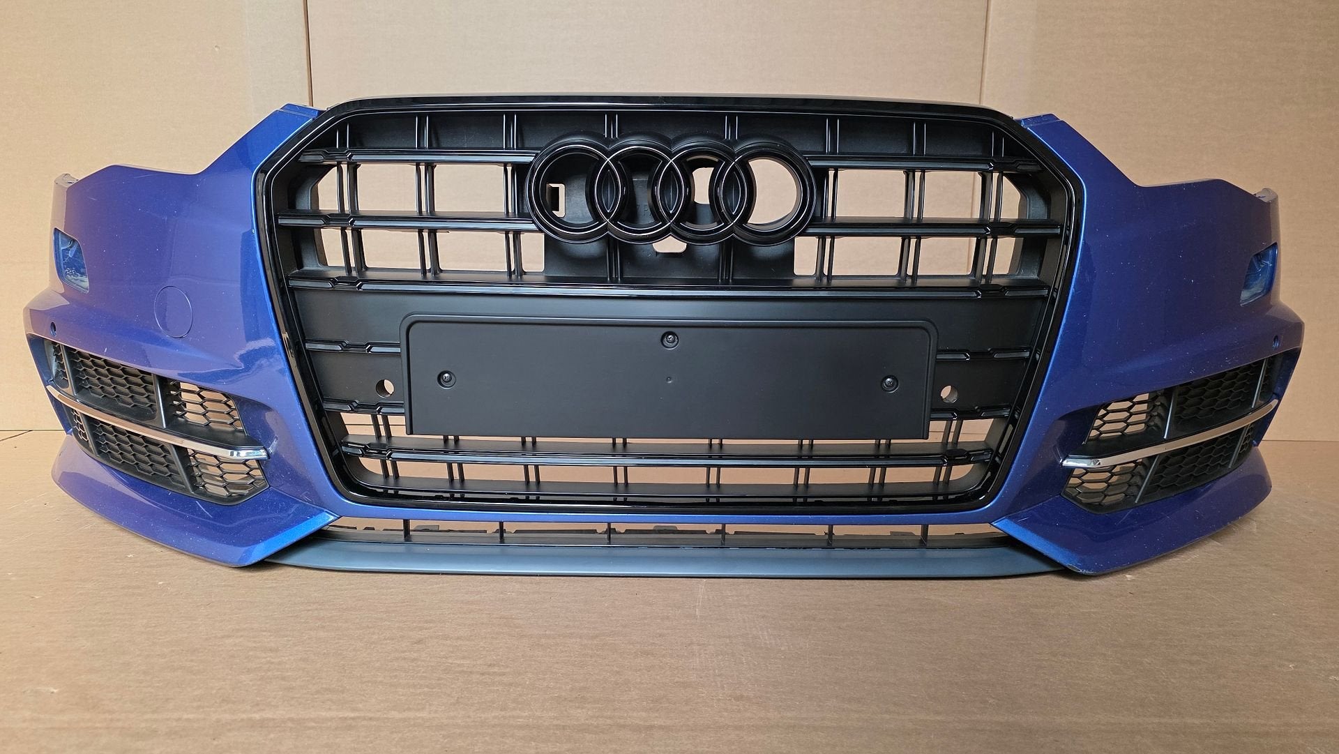 Voorbumper Audi A6 C7 4G Facelift S6 Competition 2014-2018, -, Origine de la pièce connue, Utilisé, -