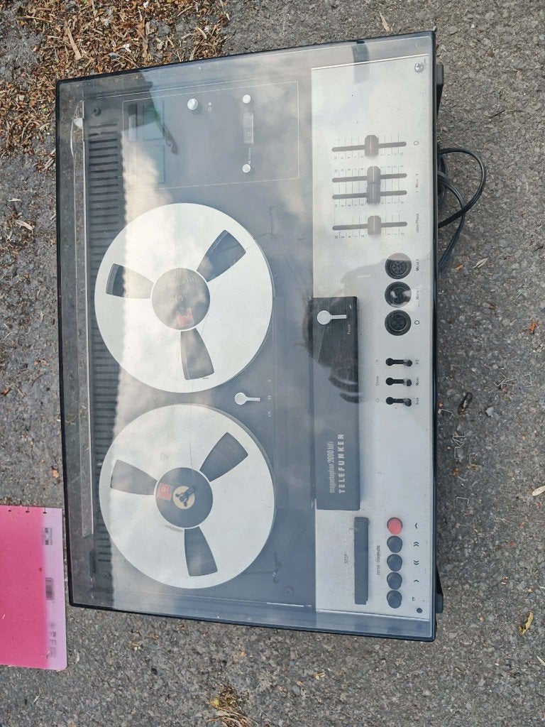 Telefunken Magnetophon 2000 HiFi, Audio, Tv en Foto, Bandrecorder, Ophalen