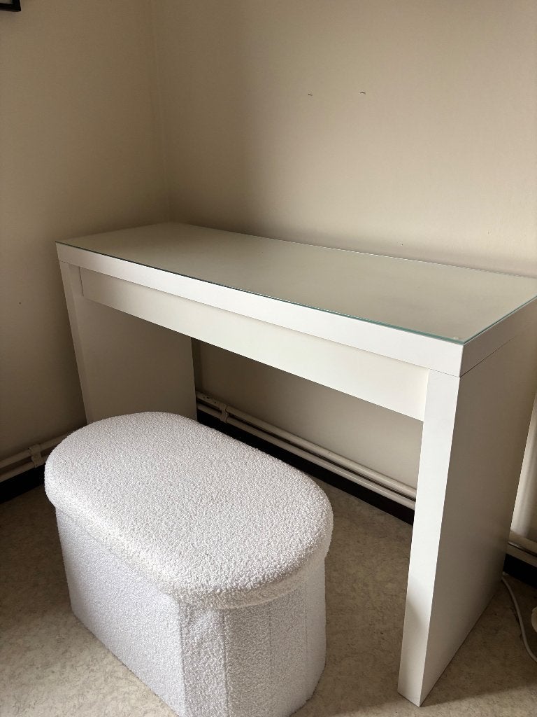 Make-up tafel/ bureau met lade., Ophalen, 120 cm, Hout, Zo goed als nieuw