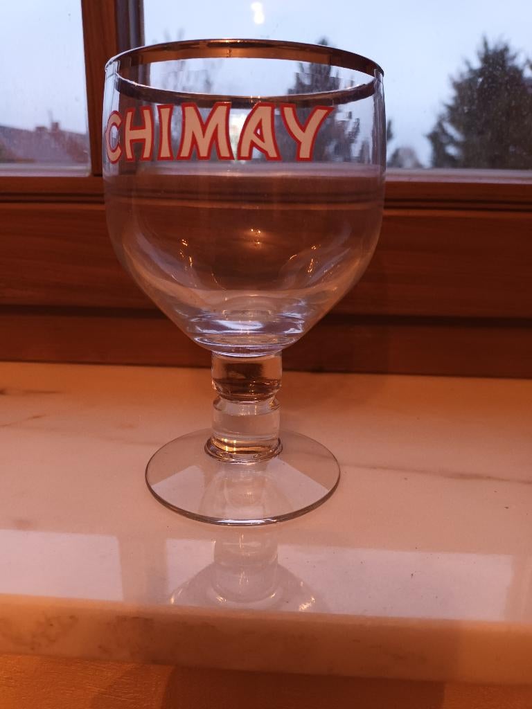 6 Verres de bières Chimay, Enlèvement, Neuf, Verre à bière