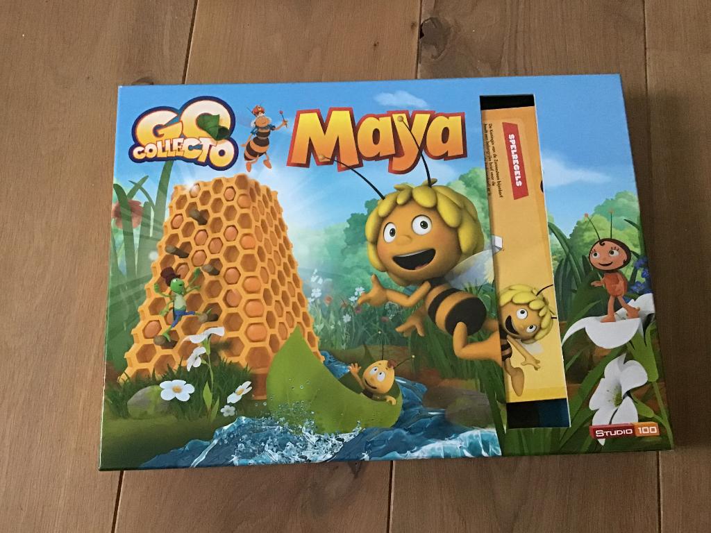 Spel - Maya de bij - Go collecto, Hobby en Vrije tijd, Ophalen of Verzenden, Gebruikt, Studio 100