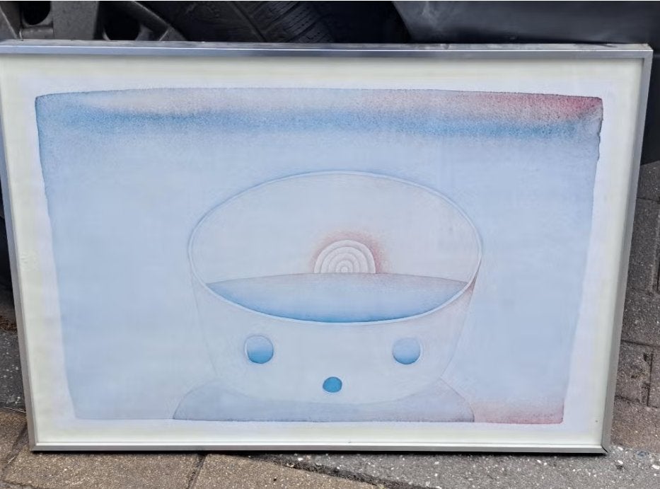 lithographie de jean michel folon, Antiek en Kunst, Kunst | Litho's en Zeefdrukken, Ophalen of Verzenden, Lithografie