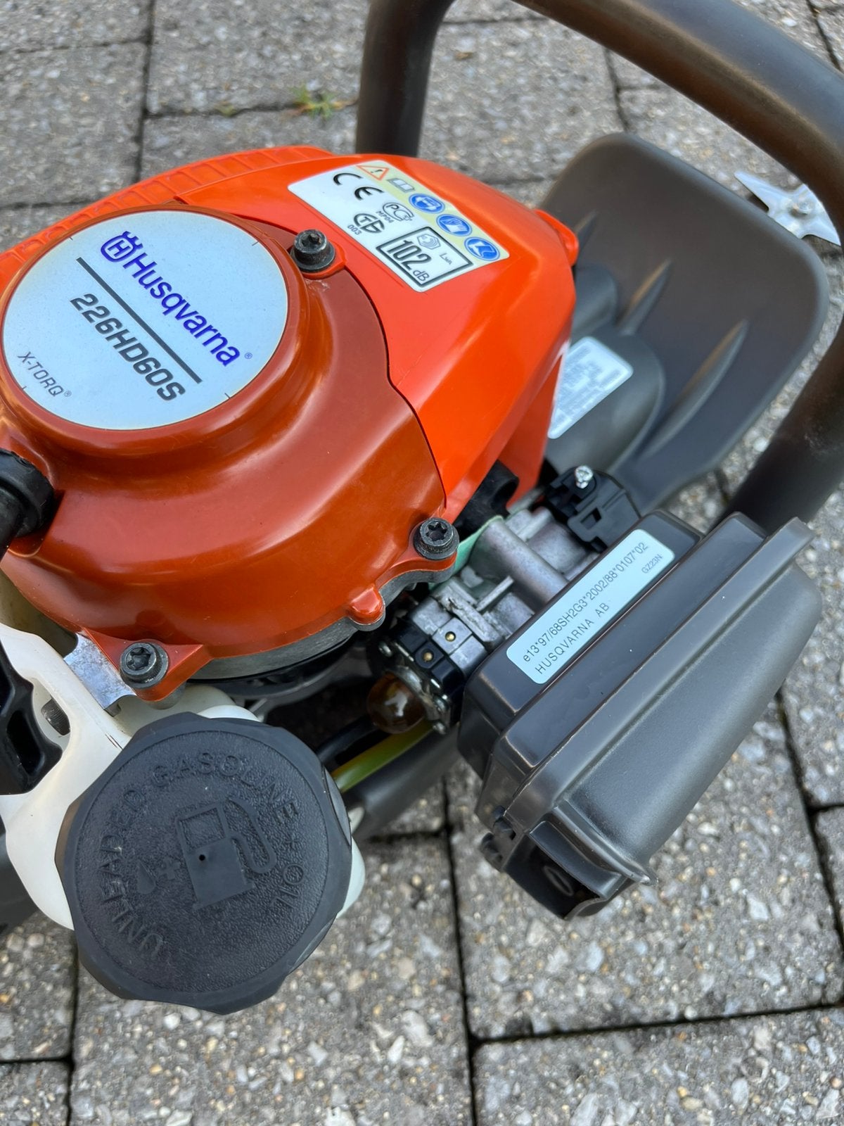 Profesionele heggenschaar husqvarna 226HD60s, Tuin en Terras, Ophalen, Gebruikt, Benzine