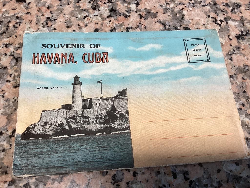Toeristisch mapje HAVANA CUBA jaren 40-50, Verzamelen, Gebruikt, 1940 tot 1960, Prent, Buitenland