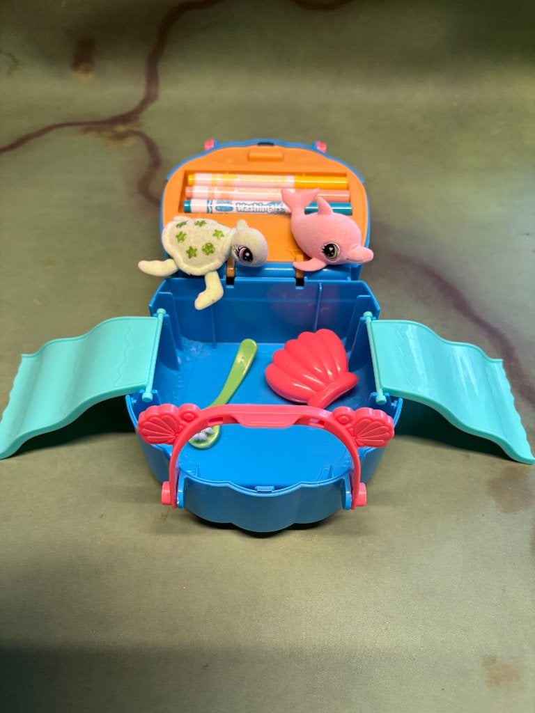 Washimals Ocean Splash set Dolfijn Schildpad Crayola, Ophalen of Verzenden, Zo goed als nieuw, Knutselen