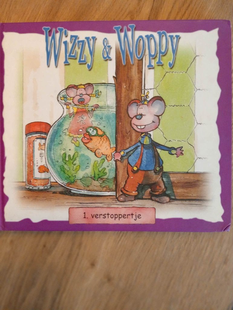 3 kinderboekjes Wizzy & Woppy, Studio 100, Voorleesboek, Ophalen, Gelezen