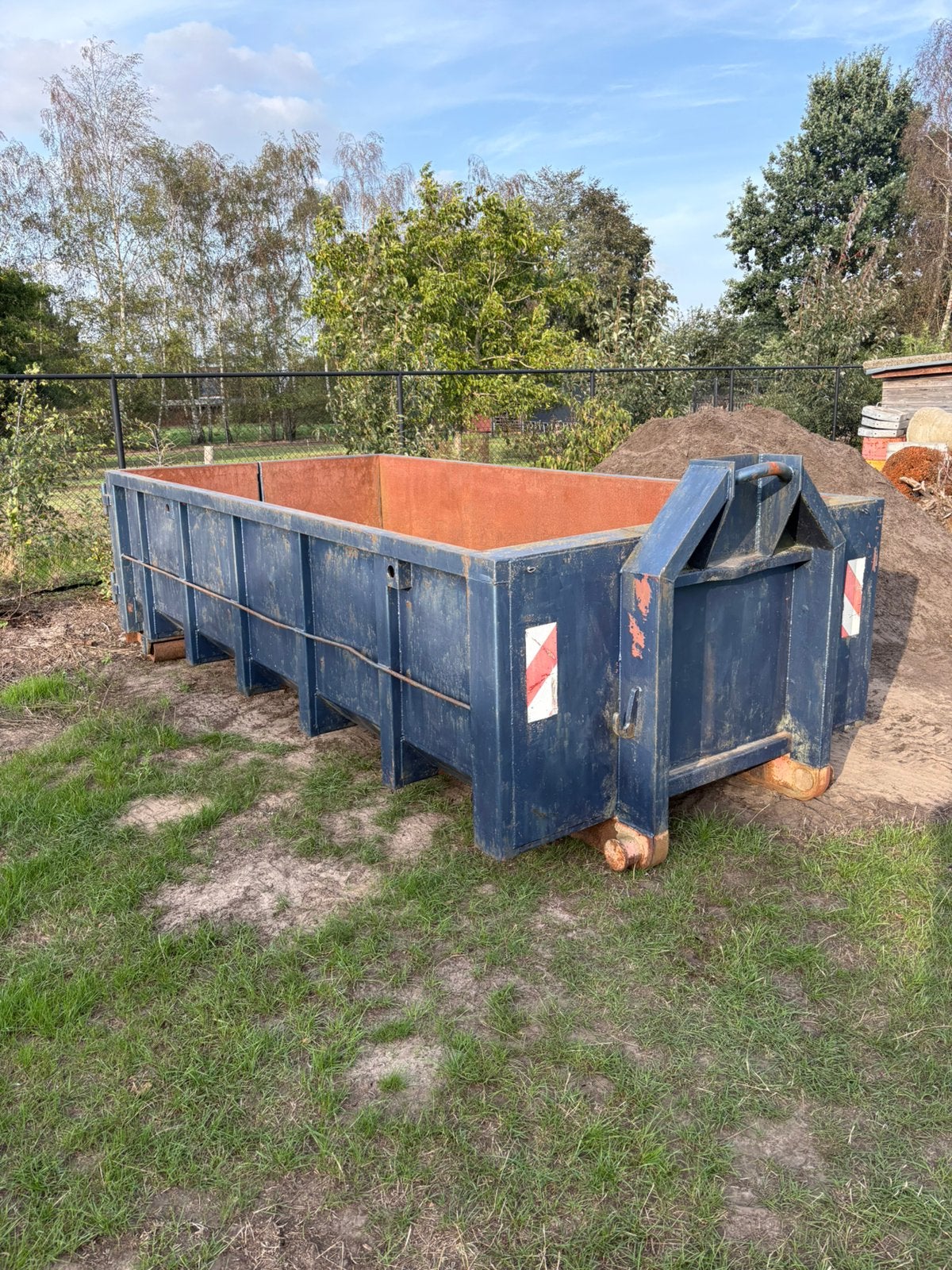 Container / containerbak, Ophalen