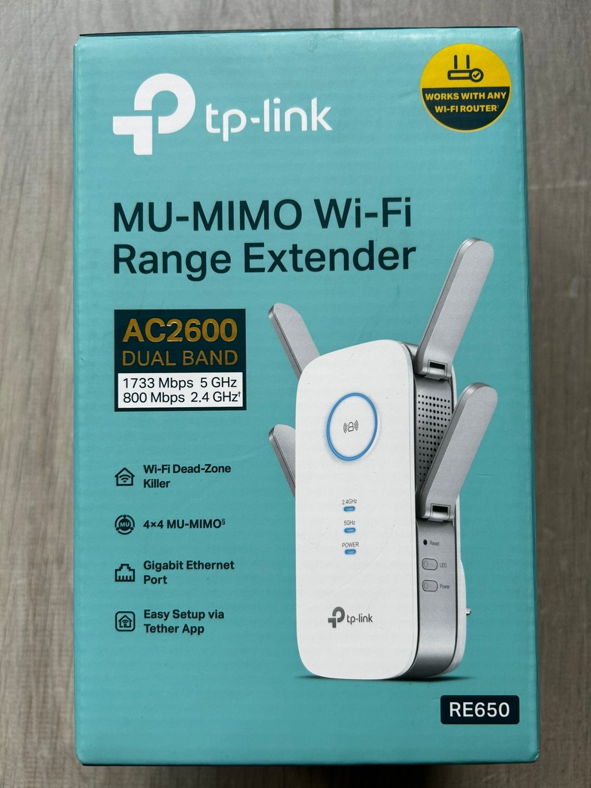 TP-link WiFi range extender RE650, Ophalen, Zo goed als nieuw