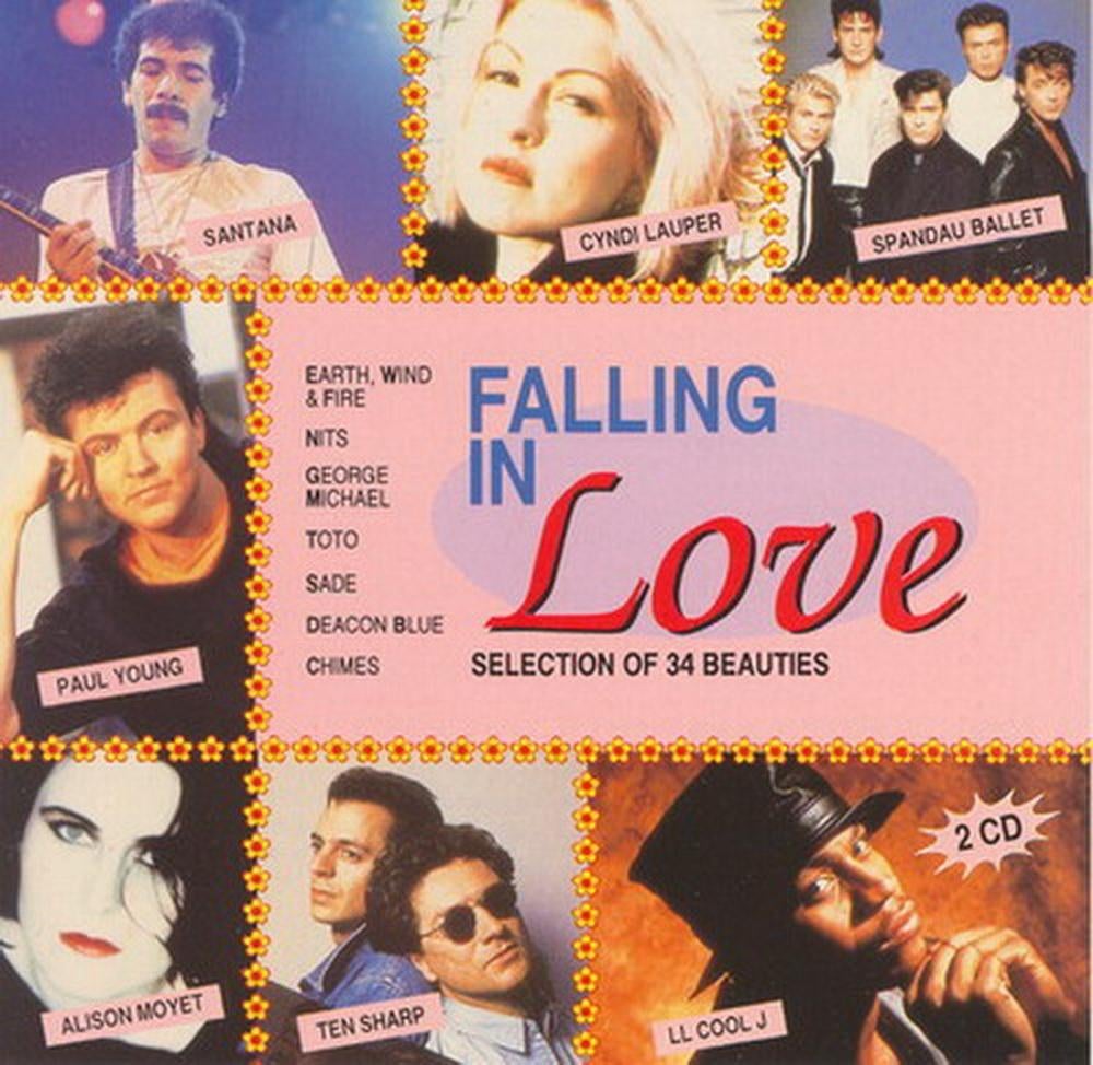 2CD * FALLING IN LOVE - Selection of 34 Beauties, Cd's en Dvd's, Ophalen of Verzenden, 1980 - 1989, Zo goed als nieuw