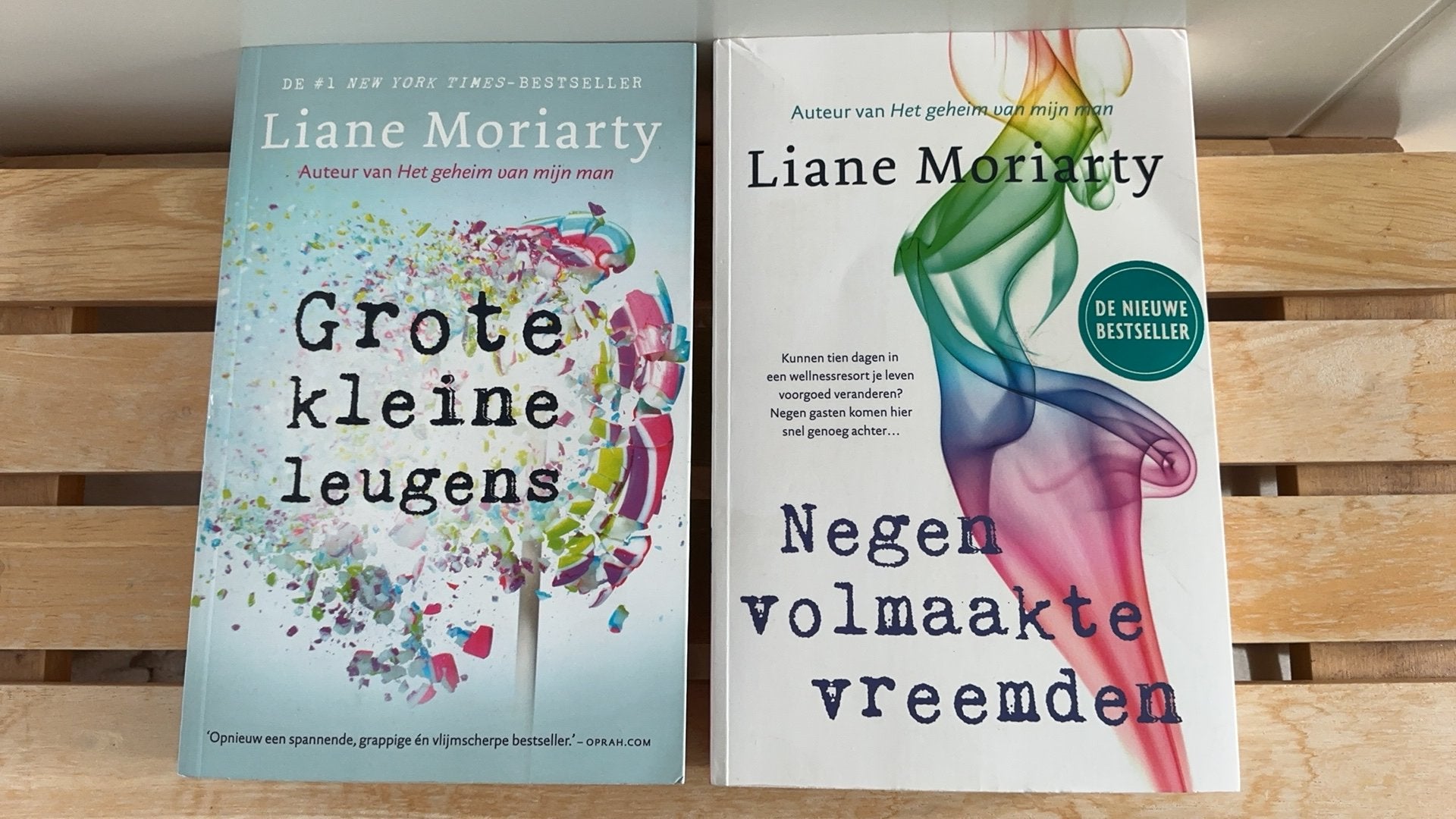 2 boeken Liane Moriarty, Ophalen of Verzenden, Zo goed als nieuw