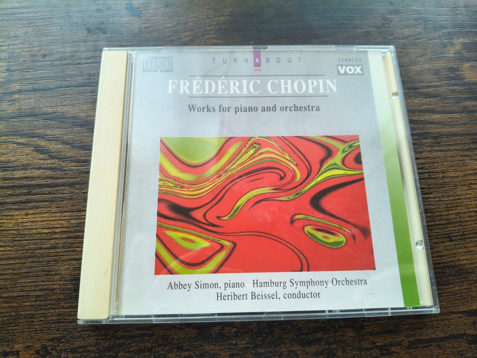 Frédéric Chopin Works for piano and orchestra, Cd's en Dvd's, Chopin, Ophalen of Verzenden, Zo goed als nieuw, Romantiek