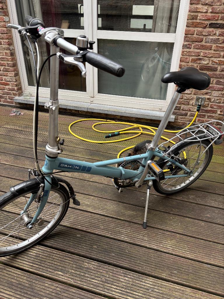 Vouwfiets dahon, beschadigd, Fietsen en Brommers, Fietsen | Vouwfietsen, Ophalen, Gebruikt, Totaal opvouwbaar, Dahon