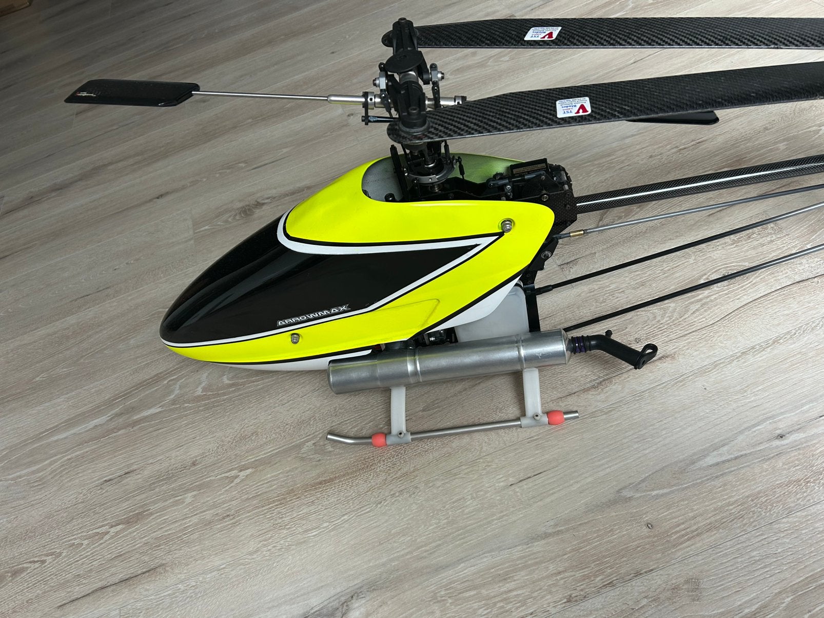 Xcell Stratus 16cc thermische radiogestuurde helikopter, Ophalen, Zo goed als nieuw, Helikopter, Overige merken