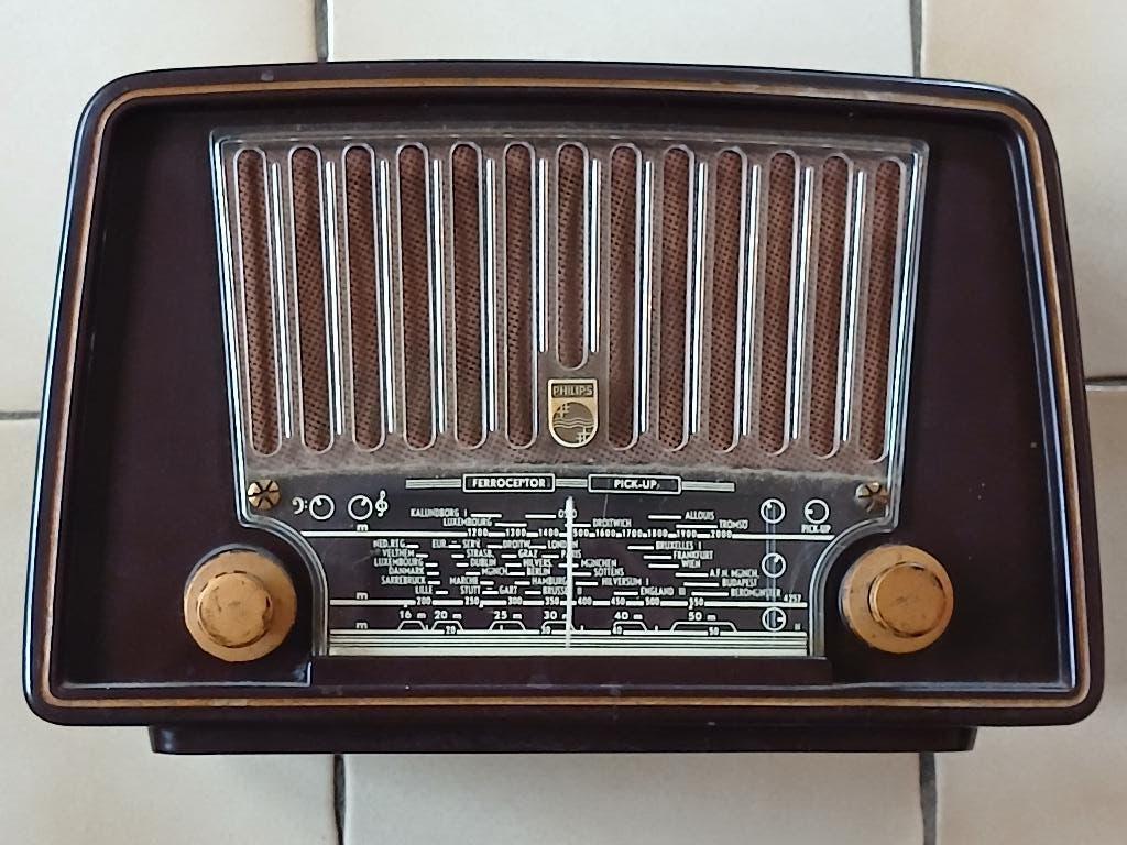 Ancien poste radio Philips, TV, Hi-fi & Vidéo, Radios, Enlèvement ou Envoi, Utilisé, Radio