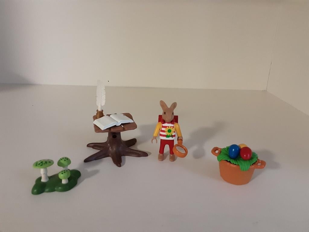 PLaymobil de eerste schooldag van de paashazen - compleet, Ophalen of Verzenden, Zo goed als nieuw, Complete set