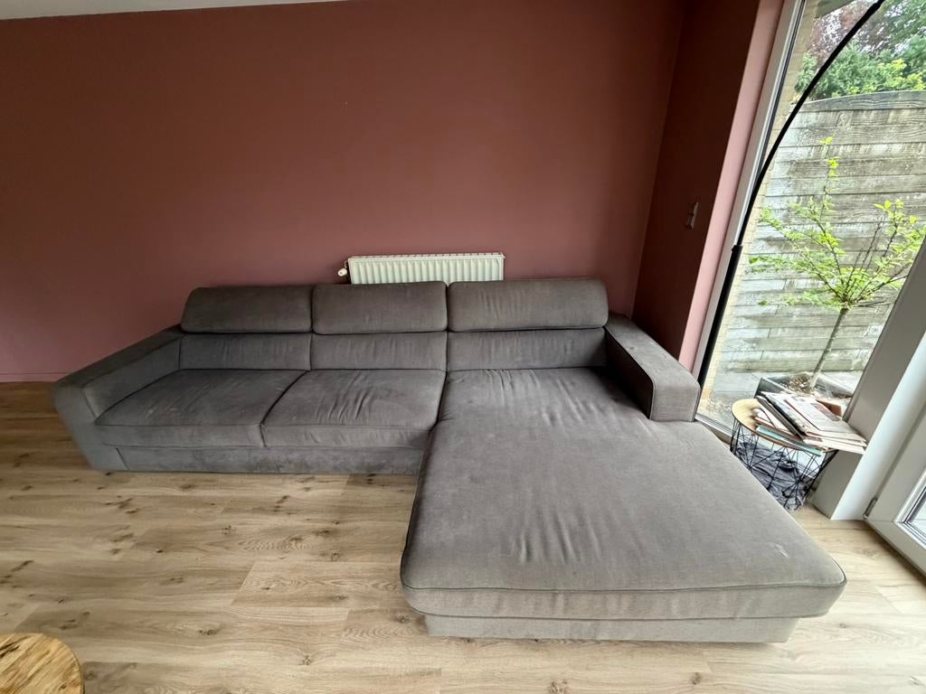 Sofa incl poef, Enlèvement, Utilisé, Banc d'angle