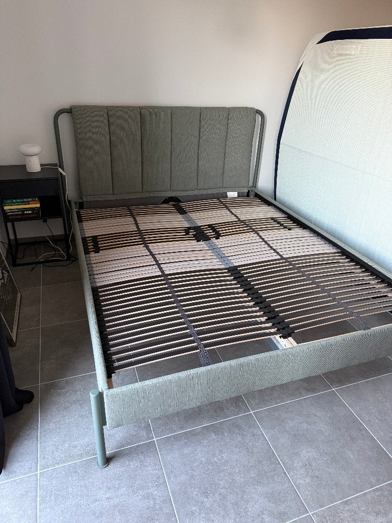 Tweepersoonsbed, Huis en Inrichting, Ophalen, Overige materialen, Tweepersoons, Zo goed als nieuw